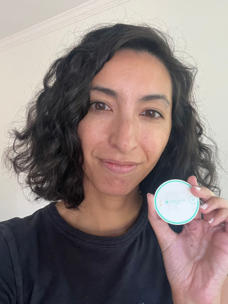 Image may contain Adult Person Head Face Dimples and Hair