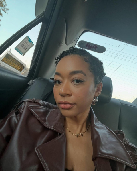 Simeon after cutting off her hair.