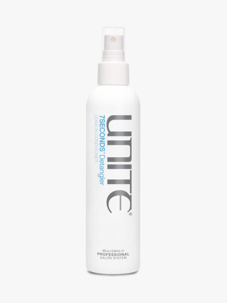 Unite Hair 7Seconds Detangler Leave-In Conditioner in branded component on a light gray background